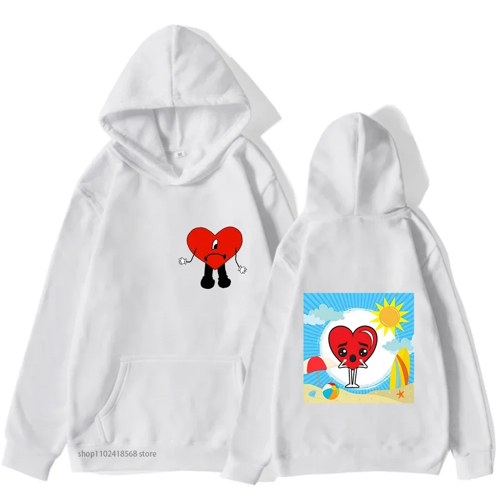 سيئة الأرنب هوديس UN VERANO SIN TI الرسومات بلوزات للجنسين الهيب هوب الشارع القمم ألبوم الموسيقى طباعة الملابس ربيع الخريف بلايز