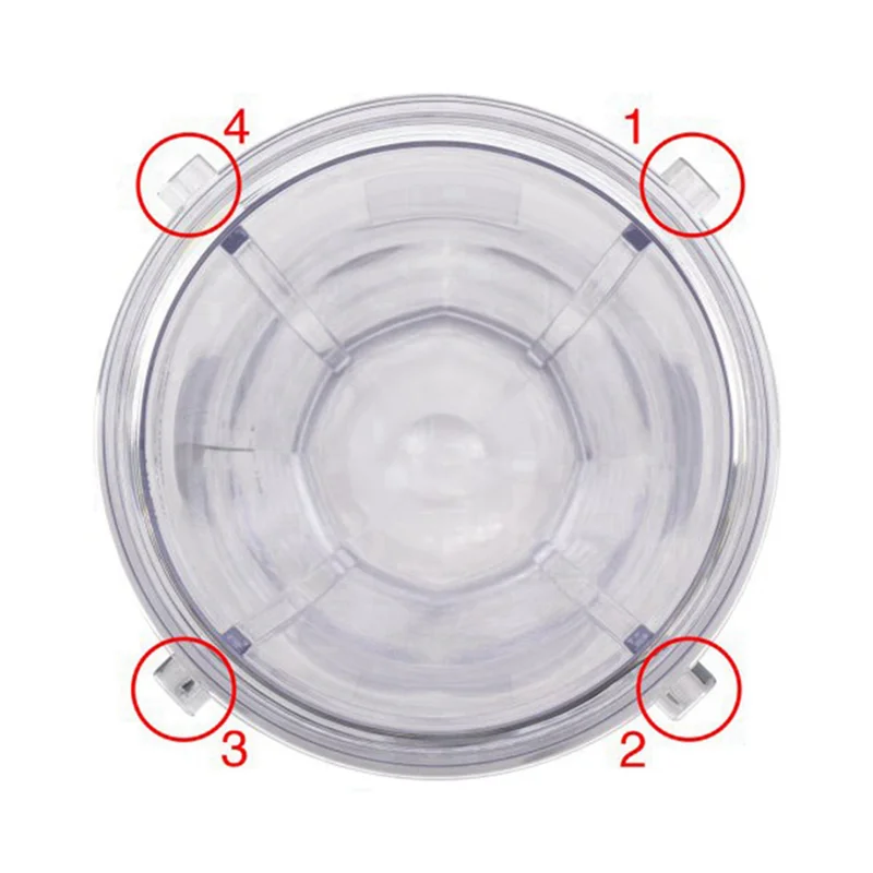 قطع غيار خلاط ABBK للنينجا، 4 أكواب سعة 24 أونصة مع أغطية للذهاب، شفرة مستخرج 7 زعانف، لجهاز Nutri Ninja Auto IQ #4