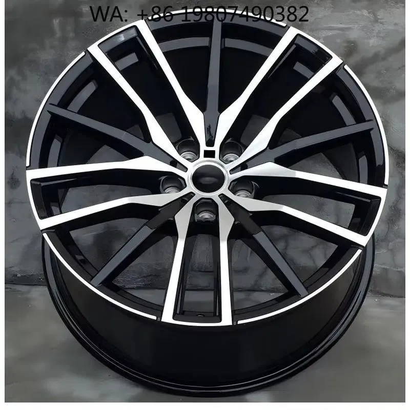 WMWMNU for 21 22 Inch Aluminum Alloy Wheels Double 5-spoke 5x120 5x112mm ET35 37 40 43mm Car Rims Enhanced Passenger