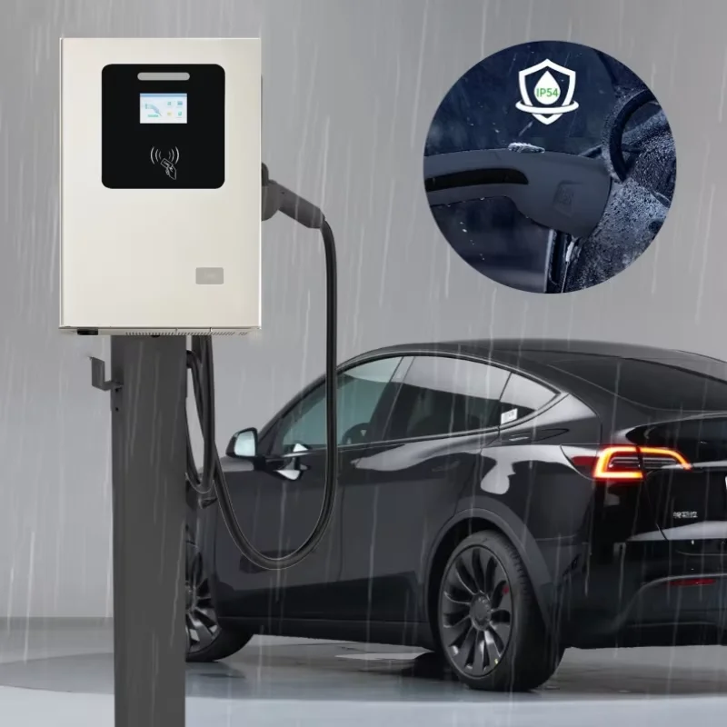 

DC Fast Ev Charger Station Factory Wholesale 20kw 30kw 40KW Commercial Wall Mounted DC EV Charging Station New Charger