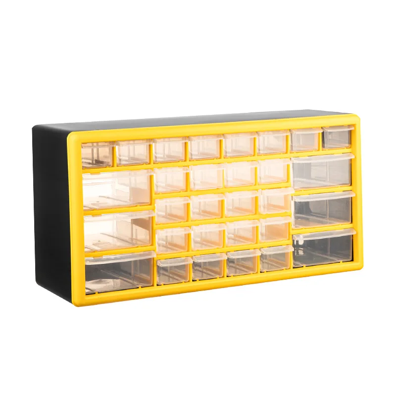 

44-Grid Drawer Parts Box Tool Parts Storage Box Mobile Inserts Bill Storage Grid Component Cabinet