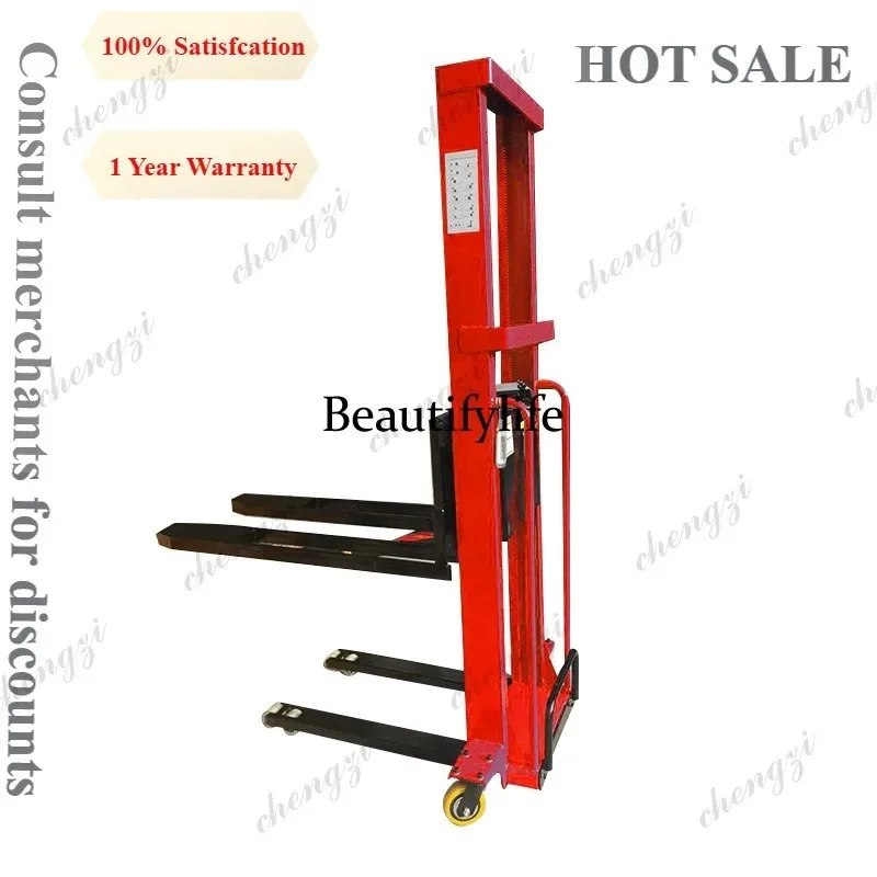 

HR 1ton 1.8m High Quality Electric Self Loading Forklift Truck Mounted Forklift With Battery 48V 20Ah Portable Forklift