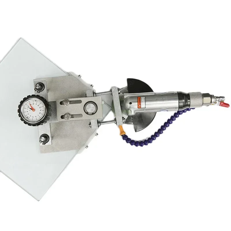 Pneumatic Glass Chamfering Machine New Small Safety Angle Grinder Light Angle Grinder Ceramic Tile Rock Plate Fillet Machine