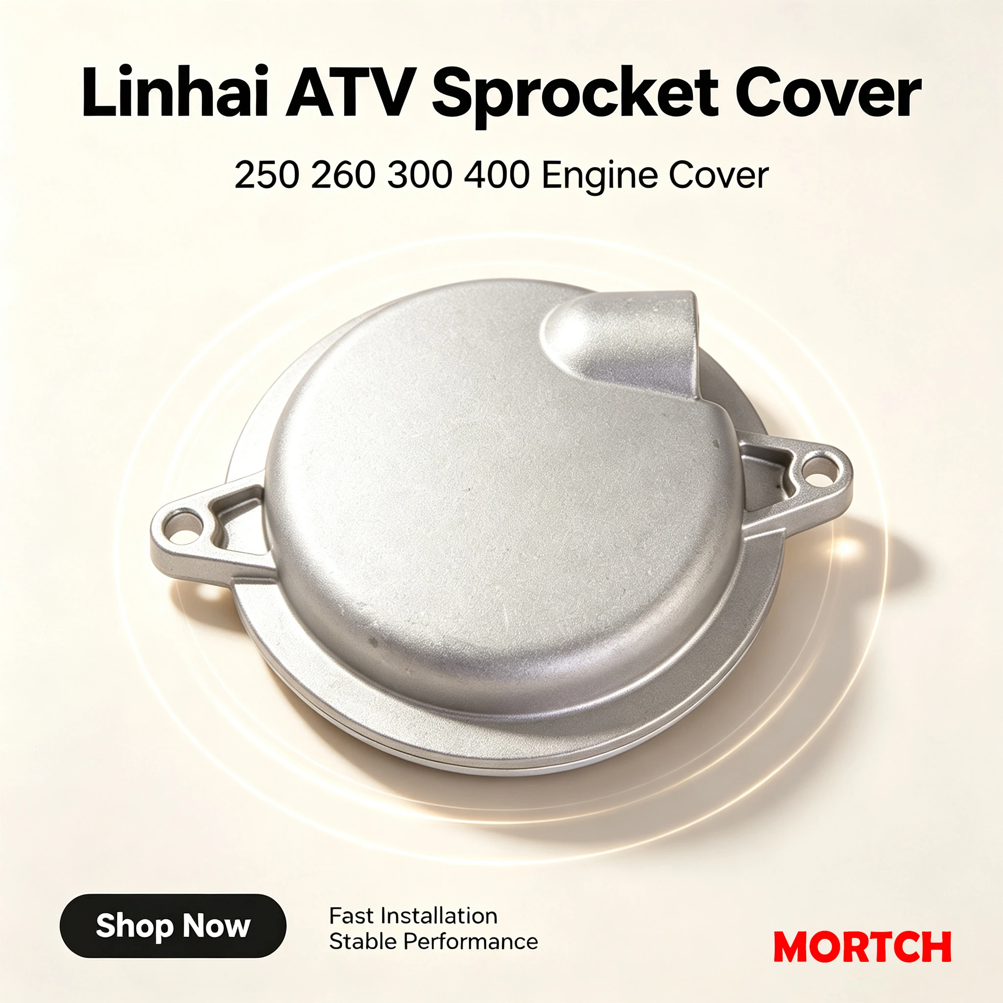 Engine Sprocket Cover Fit Linhai YP250 LH250 LH260 LH300 LH400 ATV UTV Utility Vehicle OEM Replacement 170M-A.1.2.1