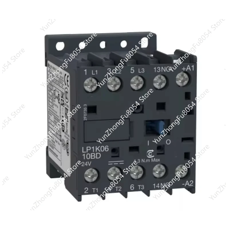 Miniature Contactor for LP1K0610BD 24VDC 6A 1NO LP1K0610ED 48VDC 6A 1NO LP1K0610FD 110VDC 6A 1NO LP1K0610MD