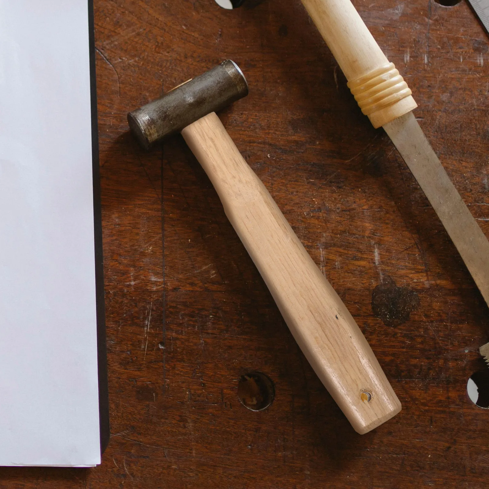 

Solid Wood Handle Replacement Durable Shockproof Comfort Grip For Woodworking Home Repair Tools Khaki Hammer Hardware Tool