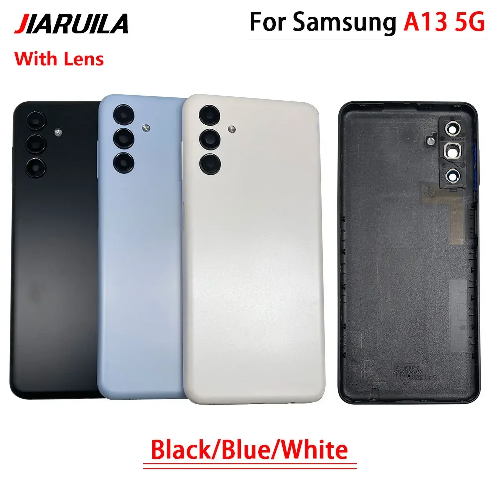 NEW Battery Back Cover For Samsung A13 A14 4G 5G Rear Door Housing Case Cover Replacement Parts With Camera Lens