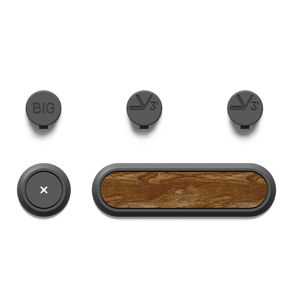 

Magnetic Cable Cable Organizer Clips Wood Grain Strong Magnet Desk Cord Management Stylish Practical Solution