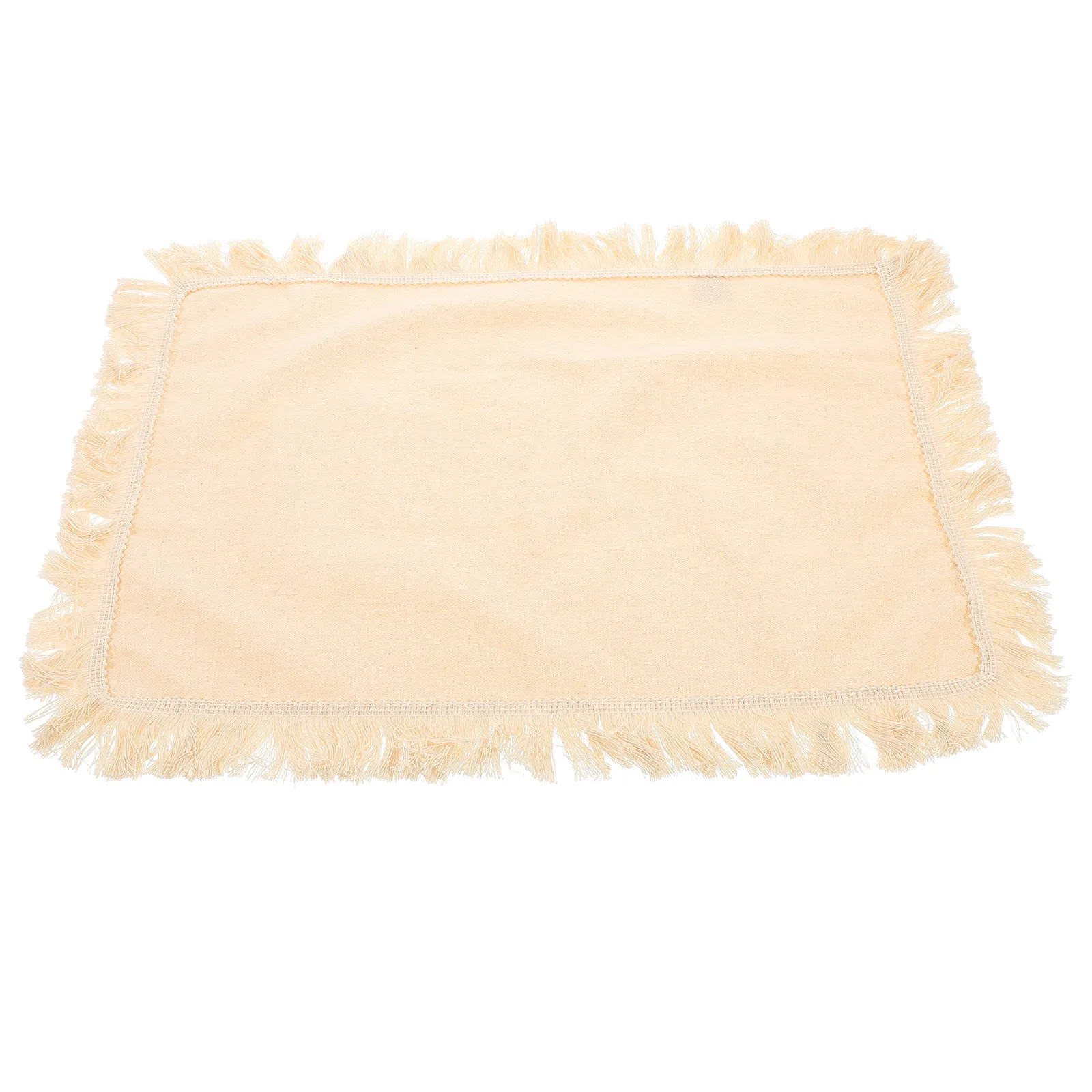 Cotton Linen Placemats 45x30cm Heat Resistant Washable Table Mats for Dining Kitchen Rustic Decor