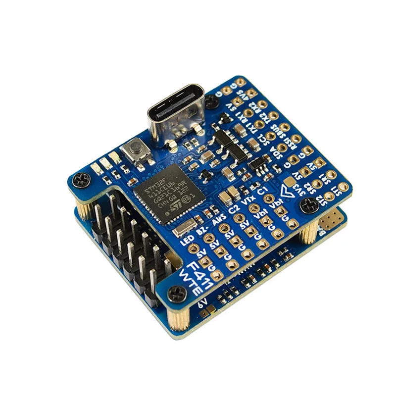 Matek F411-WTE FLIGHT CONTROLLER F411 WTE OSD 2~6S INAV Barometer For Racing Drone FLYWING Airplane