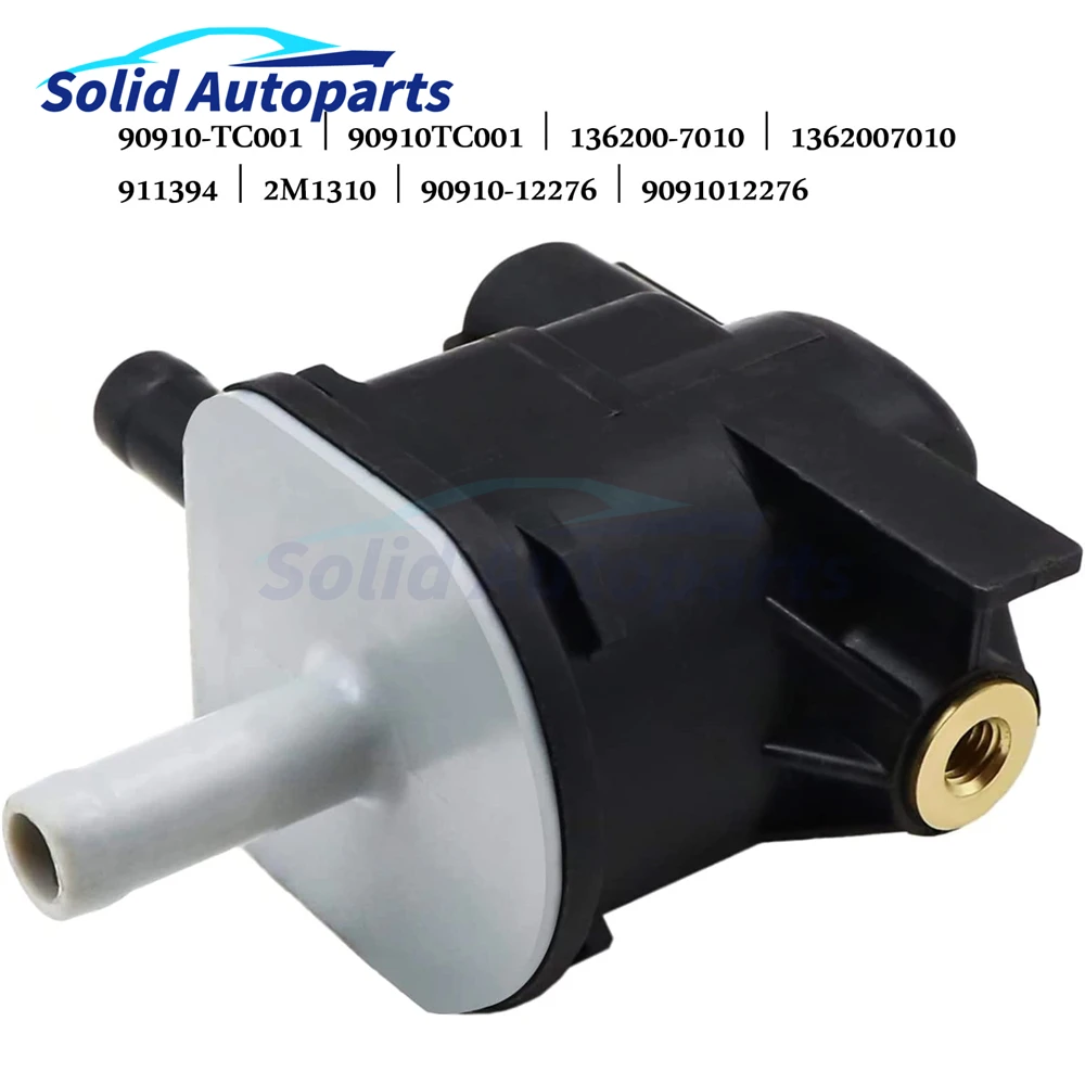 

2PCS 90910-12276 Vapor Canister Purge Valve Solenoid for 06-17 Toyota 4Runner Rav4, Lexus, Scion 136200-7010 90910-TC001