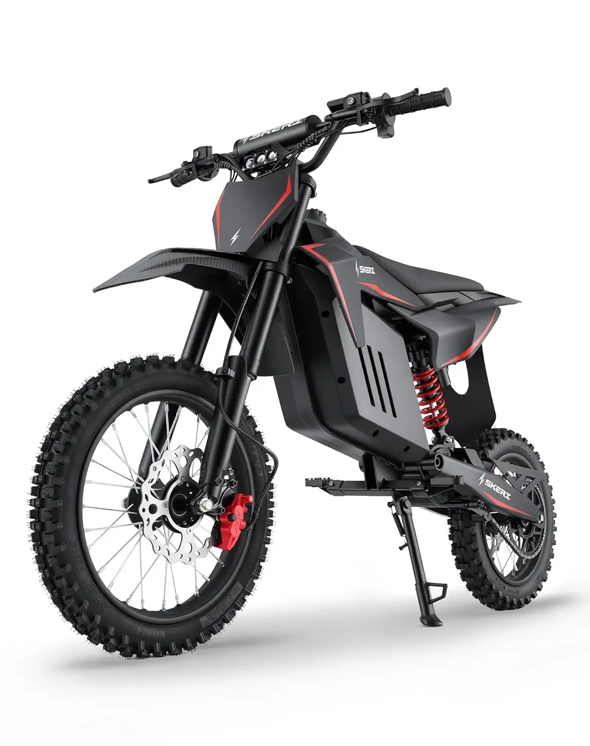 

Electric Dirt Bike for Adults & Teens, 14"/12" Fat Tire 3200W Motor 37MPH Off-Road EBike, 48V 21Ah Battery, Customized