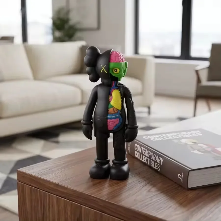 Gewalttätiger Bär Actionfigur XX Statue Wohnzimmer Dekoration Figur Tischskulptur Trendige Street Art Schreibtisch Ornament Spielzeug Geschenk