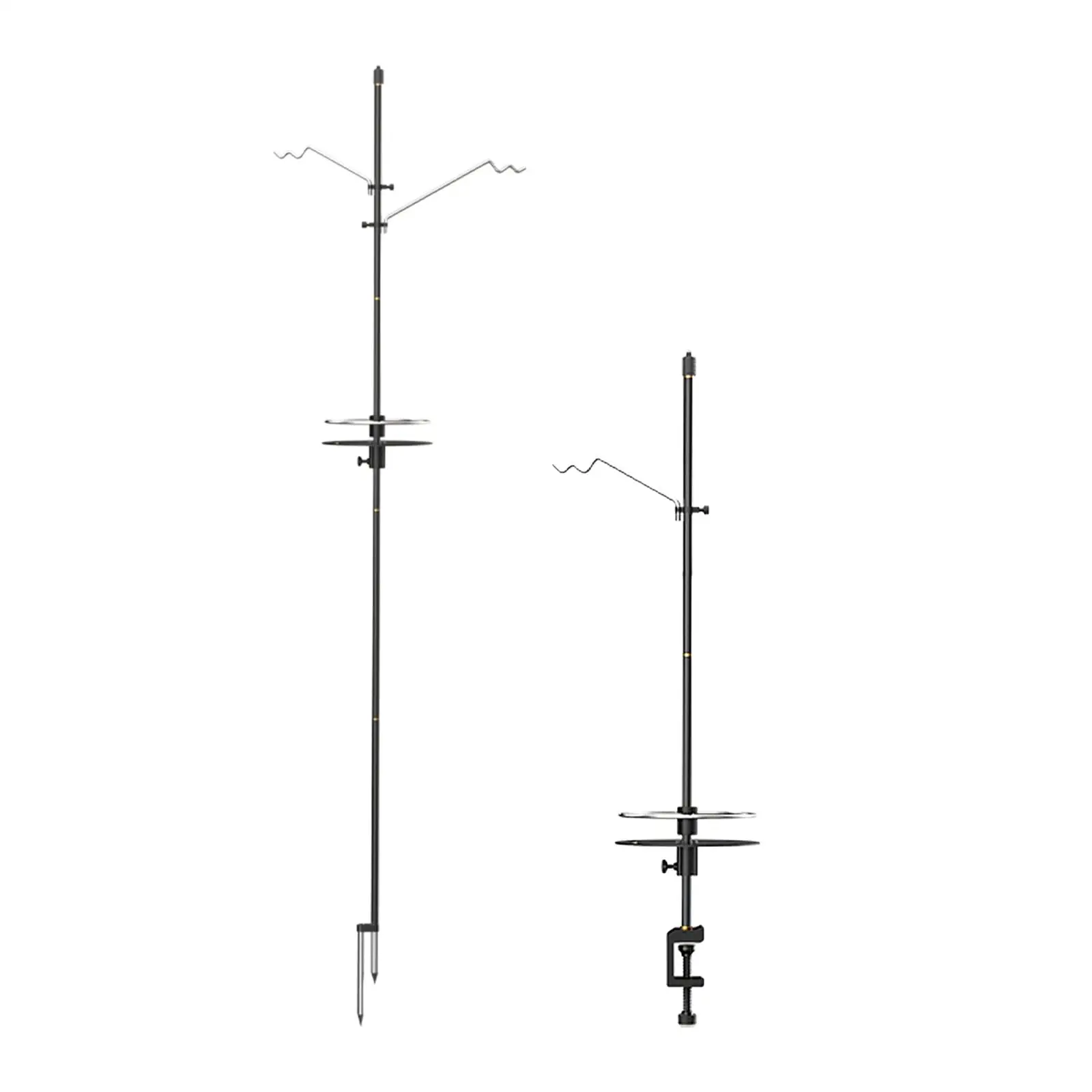 

Крючок для кемпинга, Вешалка-фонарь, складной держатель для кемпинга, для пикника, сада, барбекю, походов