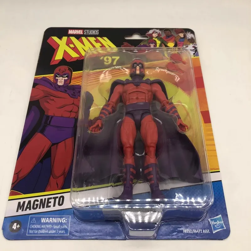 

Оригинальная фигурка Marvel Legends Magneto X-Men 97, фигурка в стиле ретро, подвесная карта, аниме, 6 дюймов, модель, игрушки, подарок