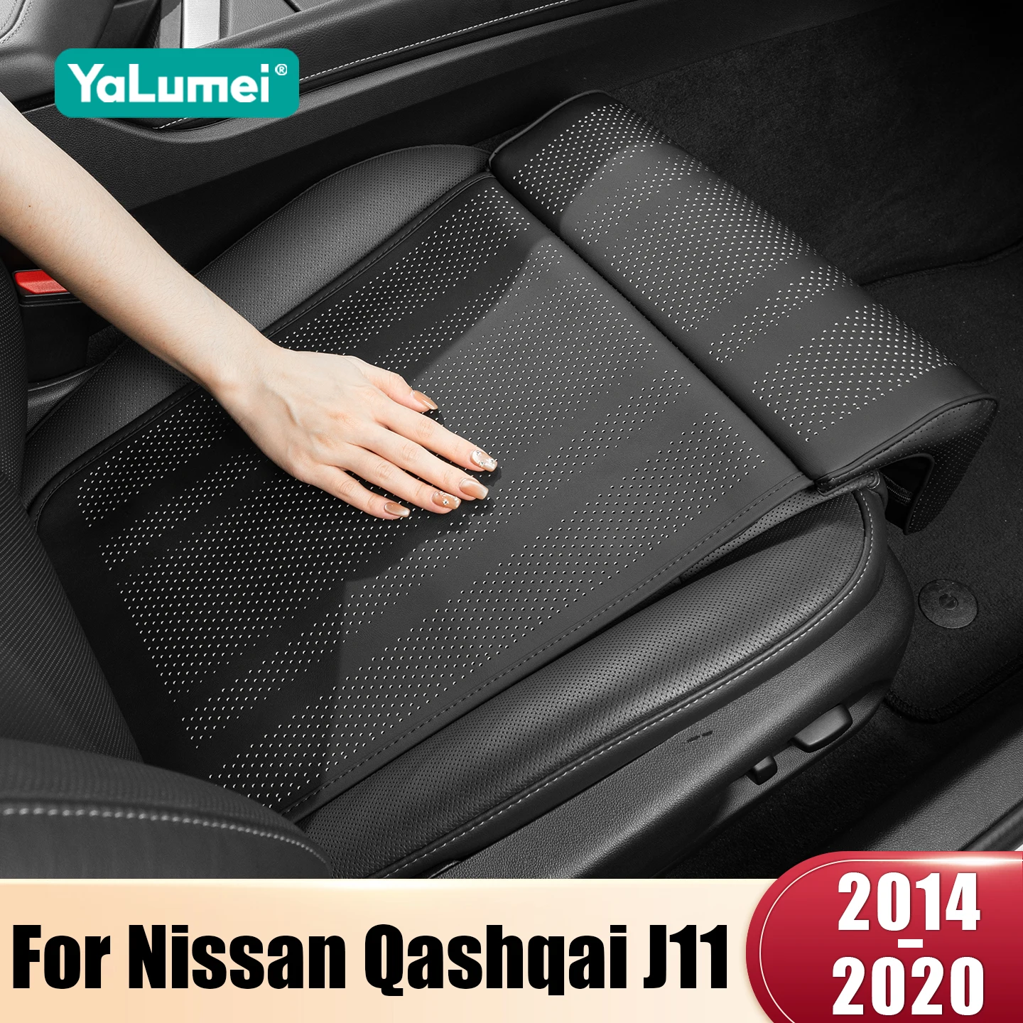 

For Nissan Qashqai J11 2014 2015 2016 2017 2018 2019 2020 Car Seat Leg Support Extension Mat Cushion Footrest Breathable Pad