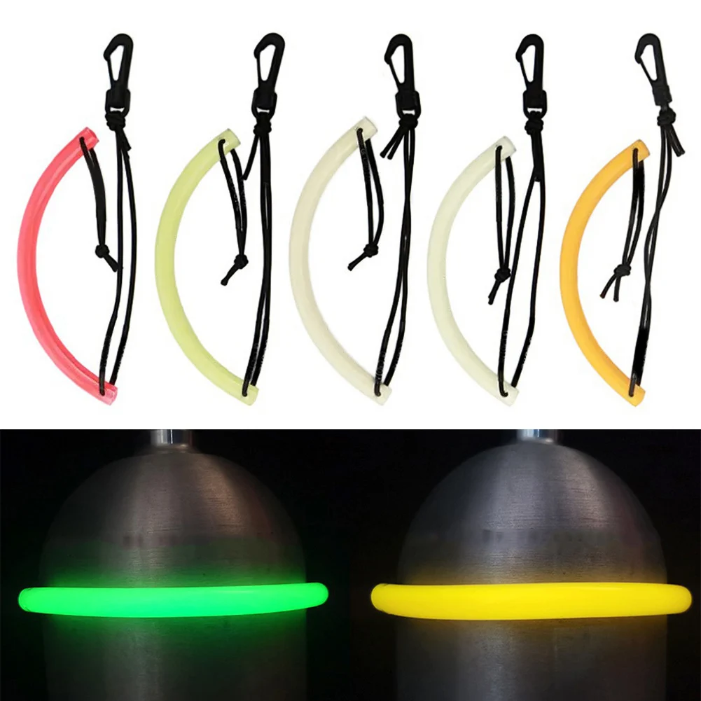 

Dive Guide Luminous Ring For Diving Safety Glow Duration 1-4 Hours For Standard 12L Tanks Dark Environment Diving Marker