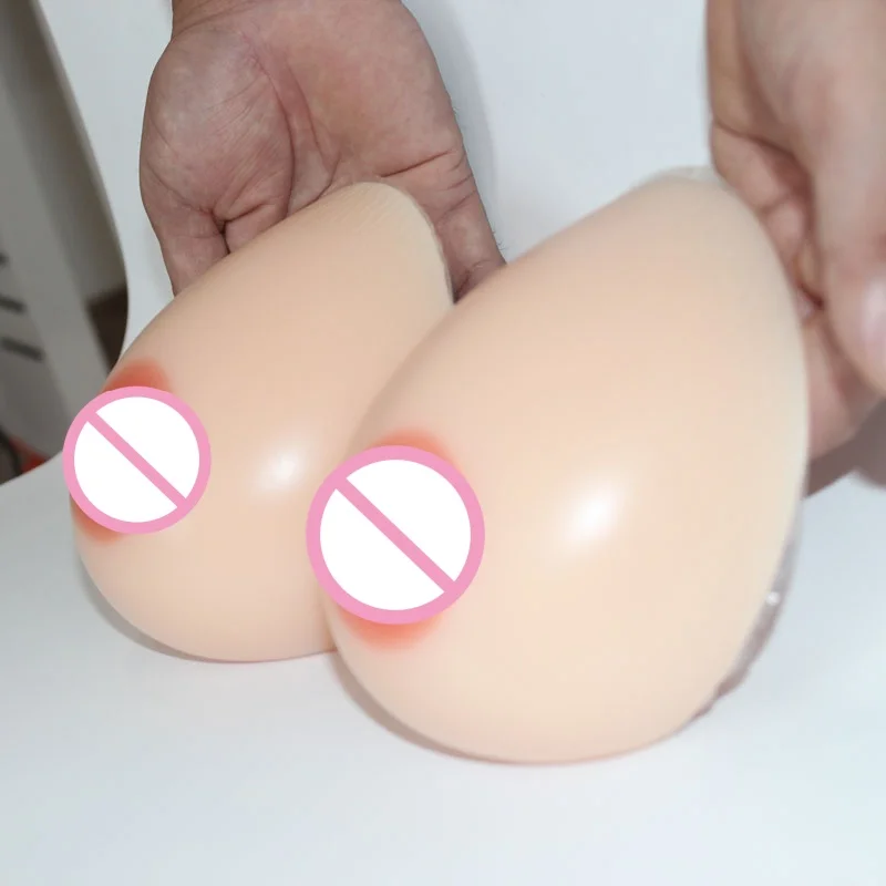 Plump Silicone Breast Forms for Transgender Crossdresser Dragqueen Cosplay - Realistic Areola Nipple Huge Fake Boobs