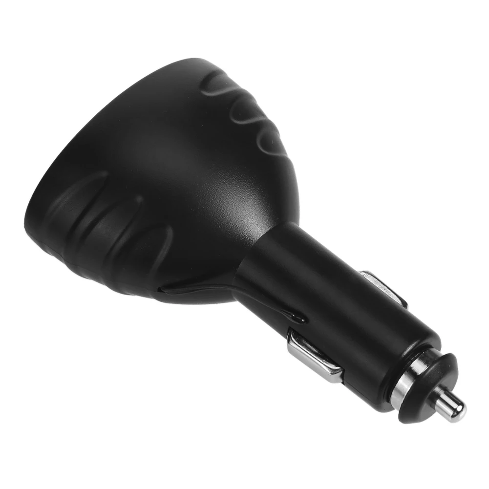 

3 в 1 автомобильная сигарета 12 В двойное зарядное устройство USB светодиодный термометр вольтметр