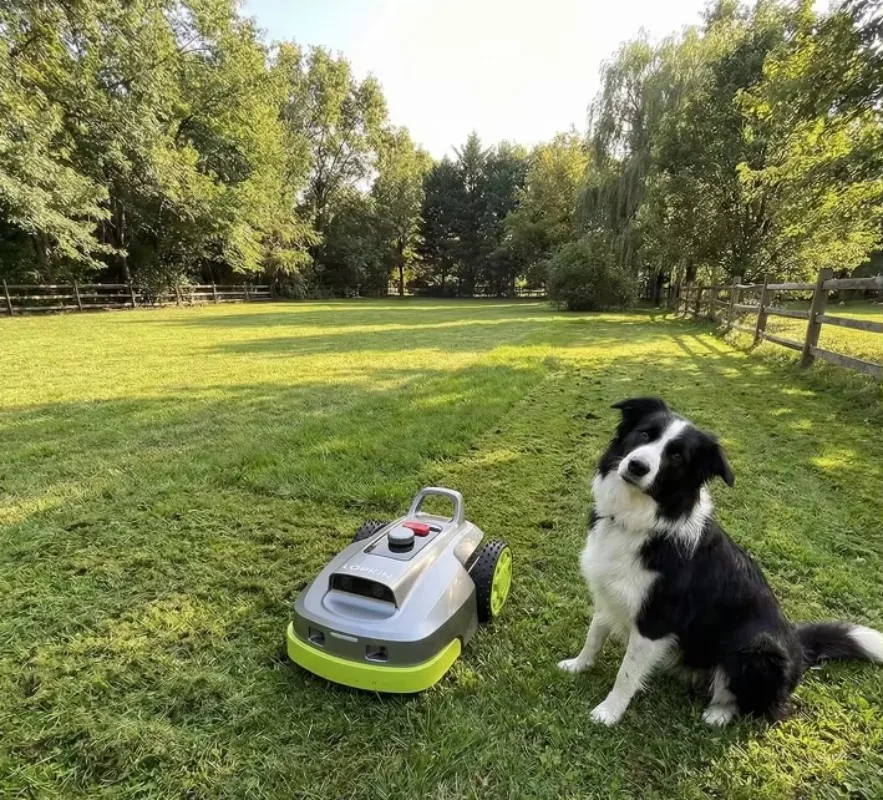 

Lopkin L1600 Robot Lawn Mower RTK + Vision: Total Lawn Autonomy Precision Guided, Self-Charging Smart