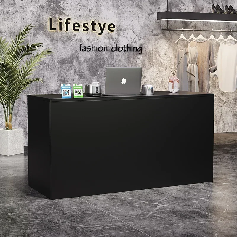 

Executive Reception Desks Pulpit Office Desk Lectern White Retail Reception Small Hair Design Salon Restaurant Home Furniture