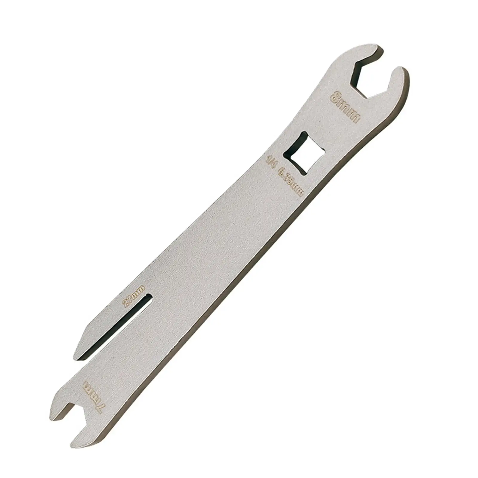 مفتاح ربط مزدوج الرأس مقاس 1/4 بوصة لإصلاح الدراجة النارية المنزلية أداة مشبك قرص الزيت المدمجة الثقيلة #2