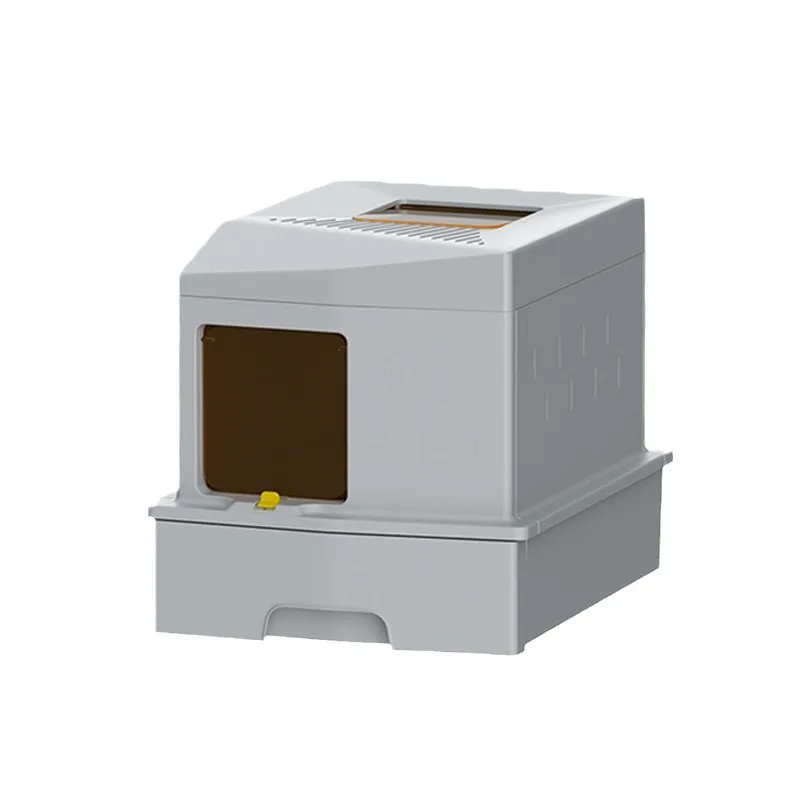 Suitable for top-out oversized fully enclosed cat litter *******der the upper and upper odor-proof toilets