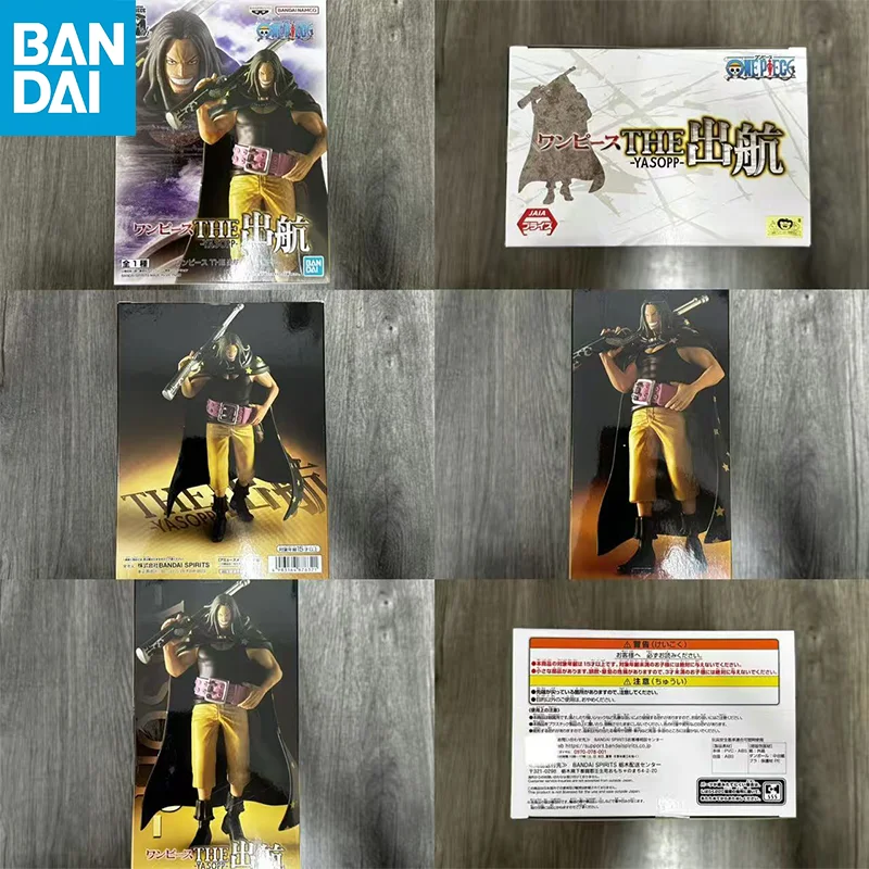 

Bandai Namco Banpresto One Piece The Shukko Yasopp Фигурки ПВХ Коллекционная Фигурка Игрушка Аниме Модель Подарок В наличии Оригинальный Подлинный