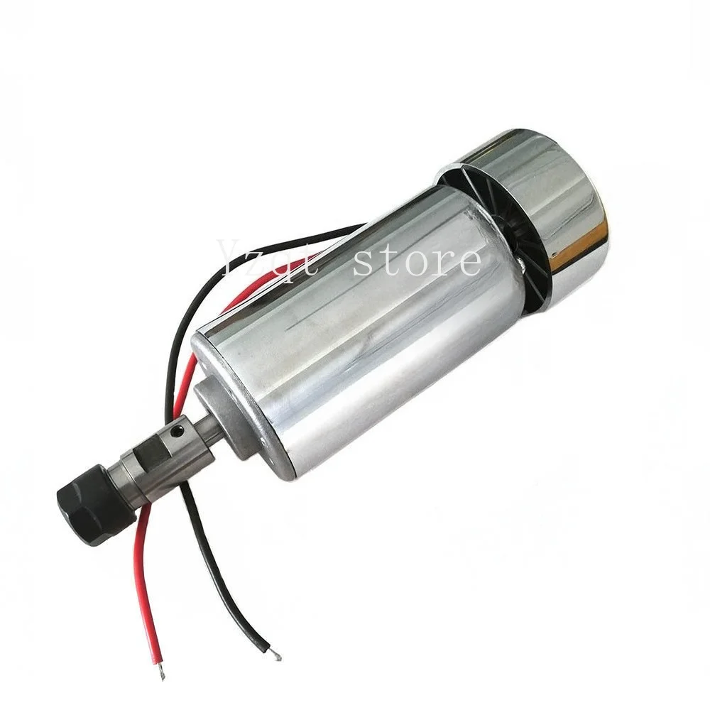 300W high-speed air-cooled PCB electric spindle motor, DC Diy engraving machine, small engraving machine accessories