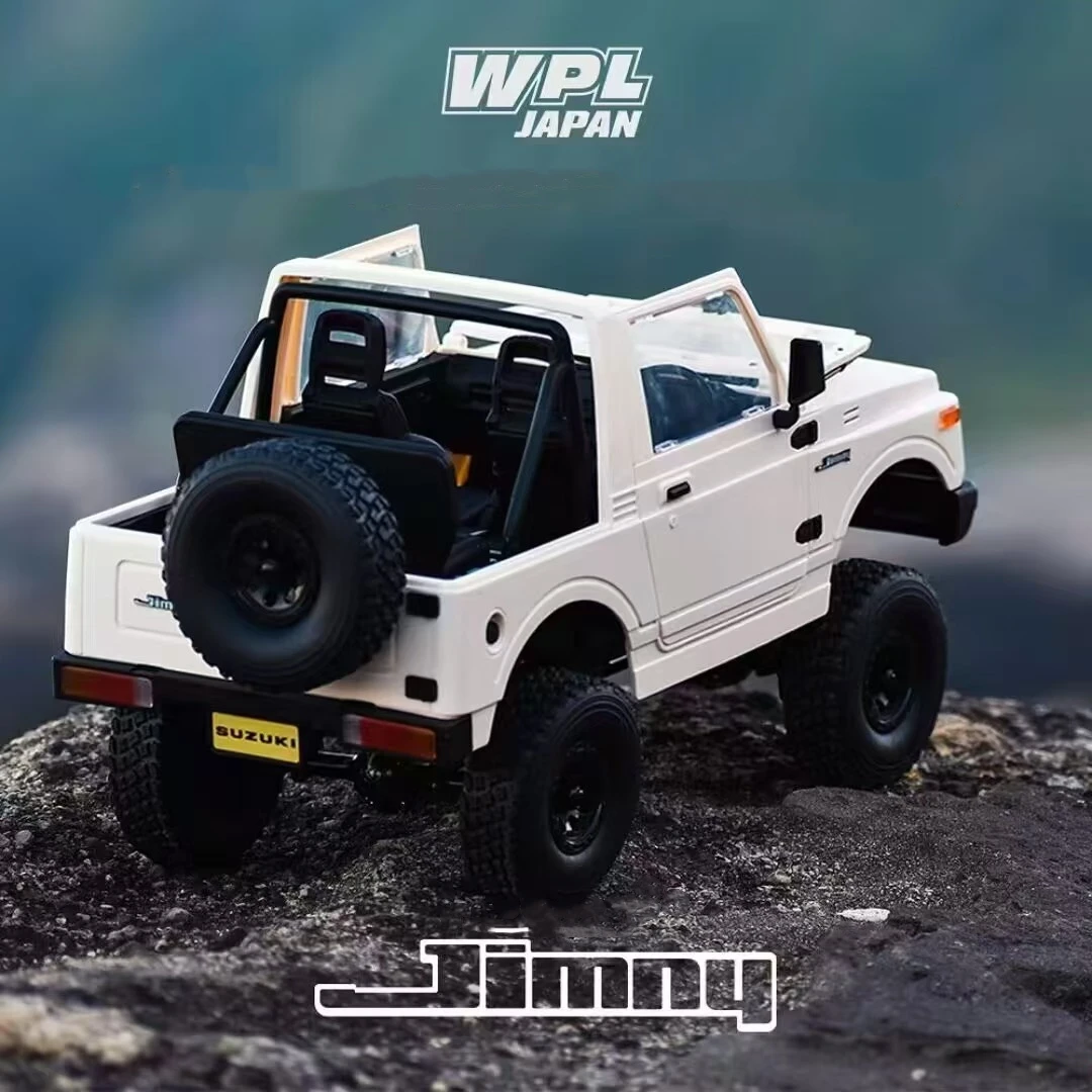 New Wpl C74-1 Open-Top Version  Jimny 2.4g Remote Control Off-Road Car Full-Scale 4-Wheel Drive Climbing Vehicle Car Toys Gift