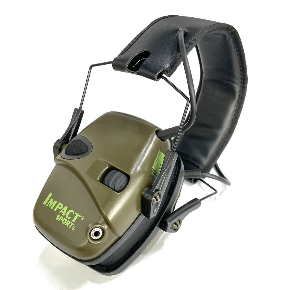 Impact Sport Cuffie da tiro elettroniche Casco montato Ver Caccia Pickup Riduzione del rumore Protezione dell'udito Cuffie tattiche