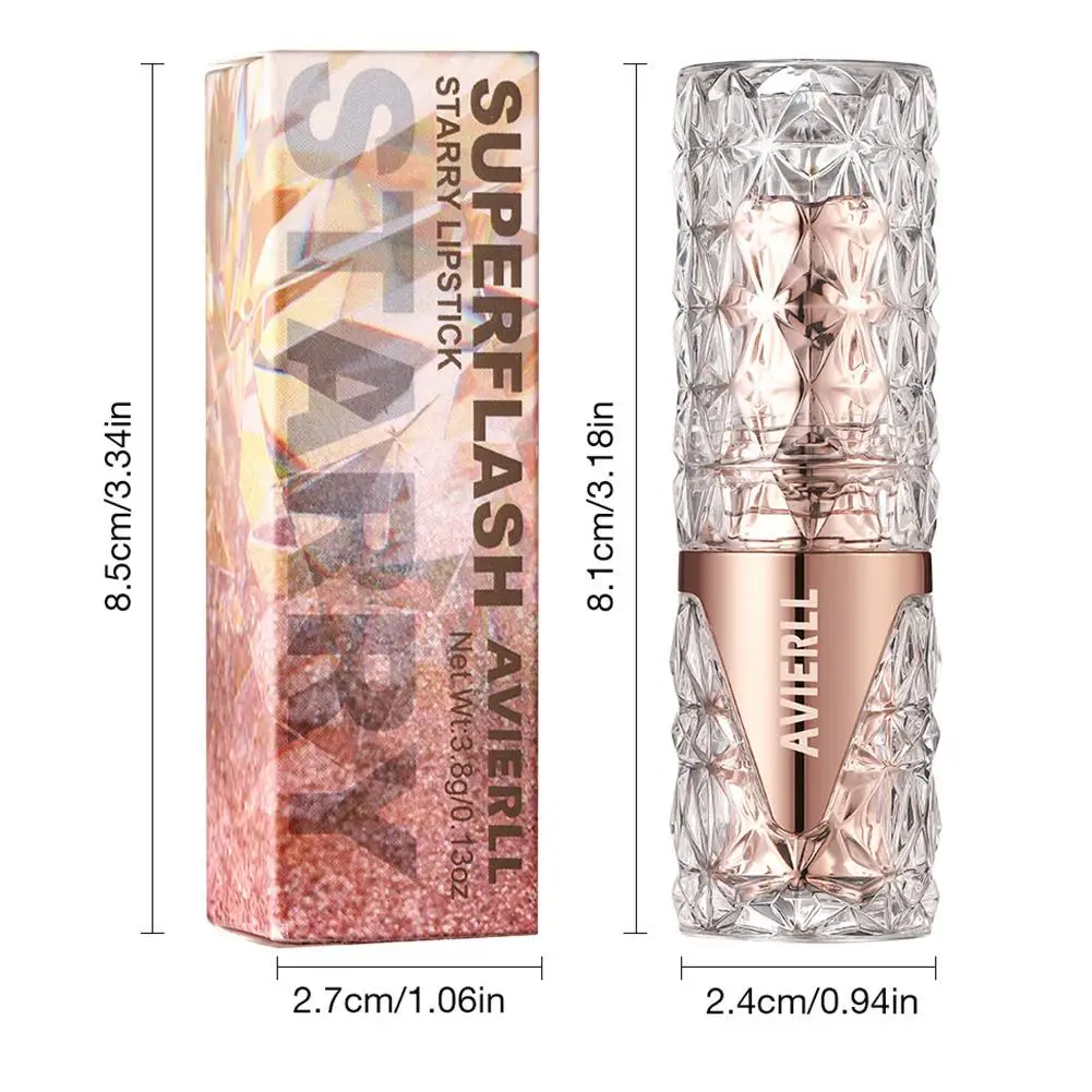 진주 빛 핑크 글리터 벨벳 립스틱 방수성 오래 지속되는 매트 쉬머 다이아몬드 립스틱 여성 메이크업 화장품