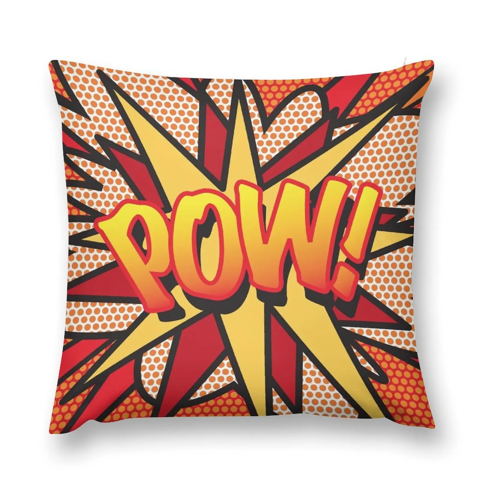 

POW Comic Book Pop Art Trendy Fun Throw Pillow Christmas Cushion For Home luxury home accessories pillow pillowcase pillow