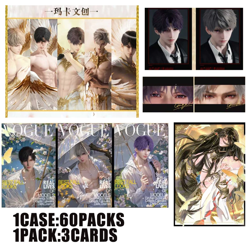 

Wholesales Love And Deep Space Collection Box Maka Culture 88*126mm Polaroid Zayne Rafayel Sylus Anime Husbando Gacha Game