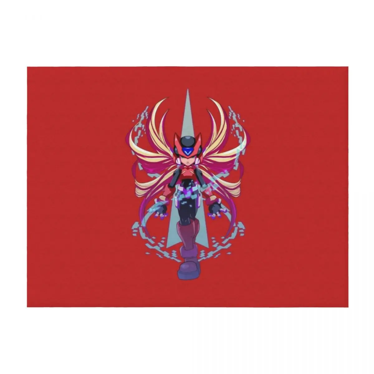 

Megaman Zero Throw Blanket Loose Luxury Brand Extra Large Throw Blankets Sofas Of Decoration Blankets