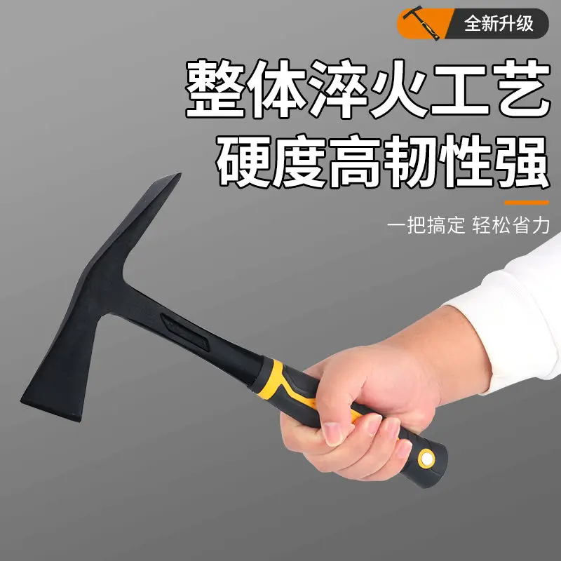 Pickaxe متعدد الوظائف لصيد الأسماك في الهواء الطلق، الحطب، براعم الخيزران، الاستكشاف الجيولوجي، الصليب البحري، التكامل المنزلي