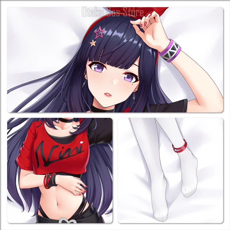 Anime Virtual YouTuber Bella Sexy Dakimakura 2WAY Hing Body Case Japanese Otaku Pillow Cover Bed Linings Gifts LM