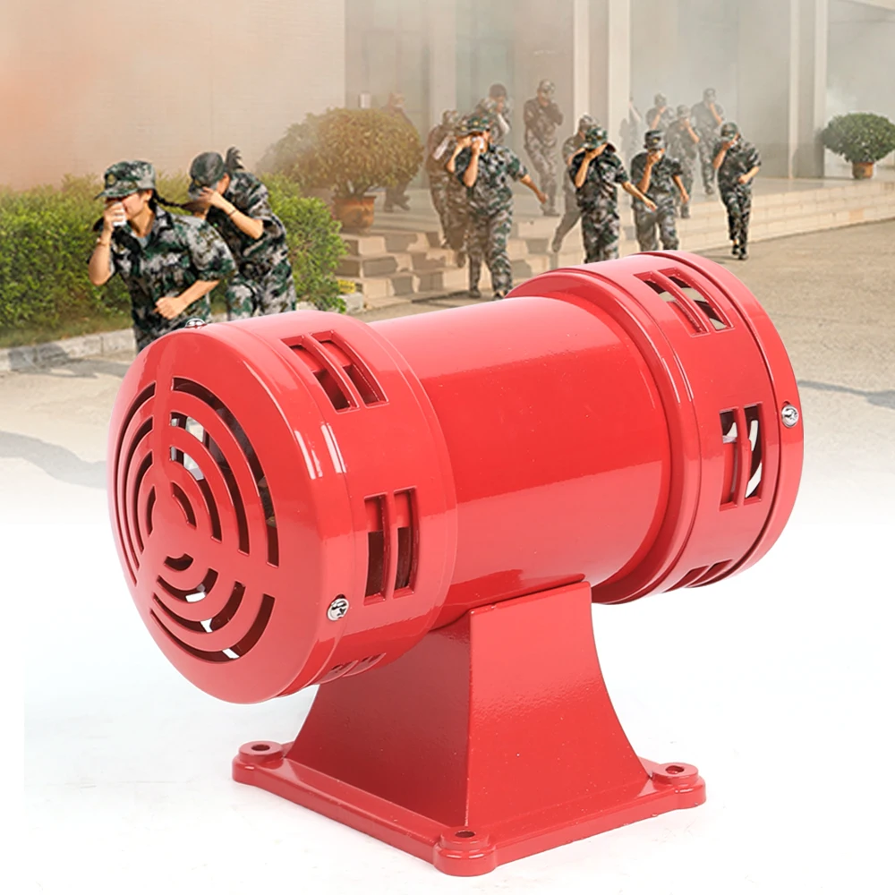 

110V / 60Hz Air Siren Air Raid Horn 140db Industrial Siren Motor Driven Electric Siren Industry Loud Alarm MS-490