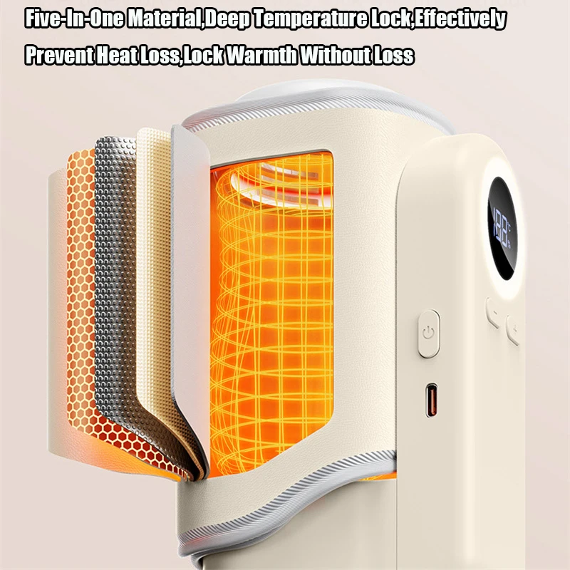 Bottle Warmer 4 in 1 Fast Heating Baby Milk Warmer with Accurate Temperature Display USB Charging Portable Wireless Milk Warming