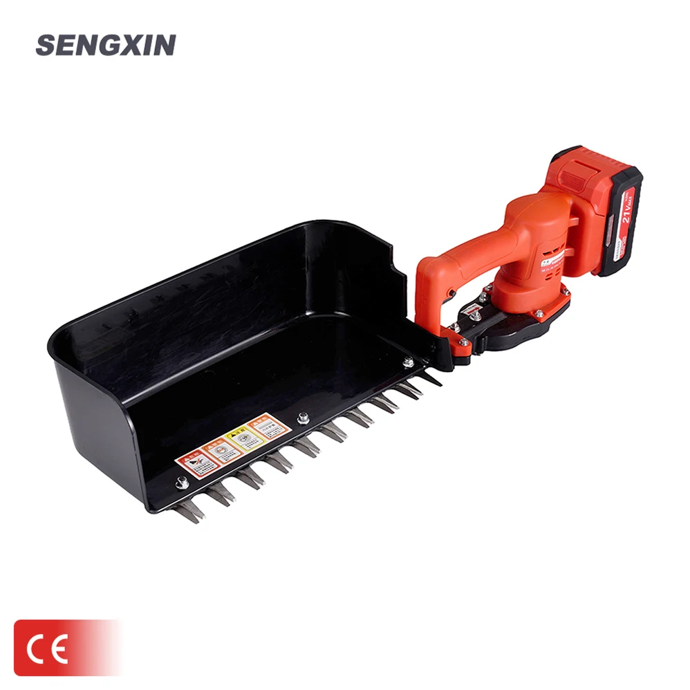 

China SENGXIN Cordless Grass Shears Battery Hedge Trimmer Electric Mini Tea Leaf Harvester for Garden