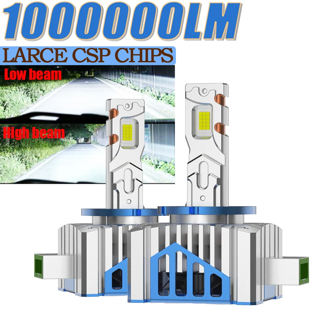 

D1S D3S LED Headlight Bulb Intelligent CANBUS D2S D4S D8S Car Lights 800W Super Power Replace Xenon Lamp Turbo Auto Headlamp New