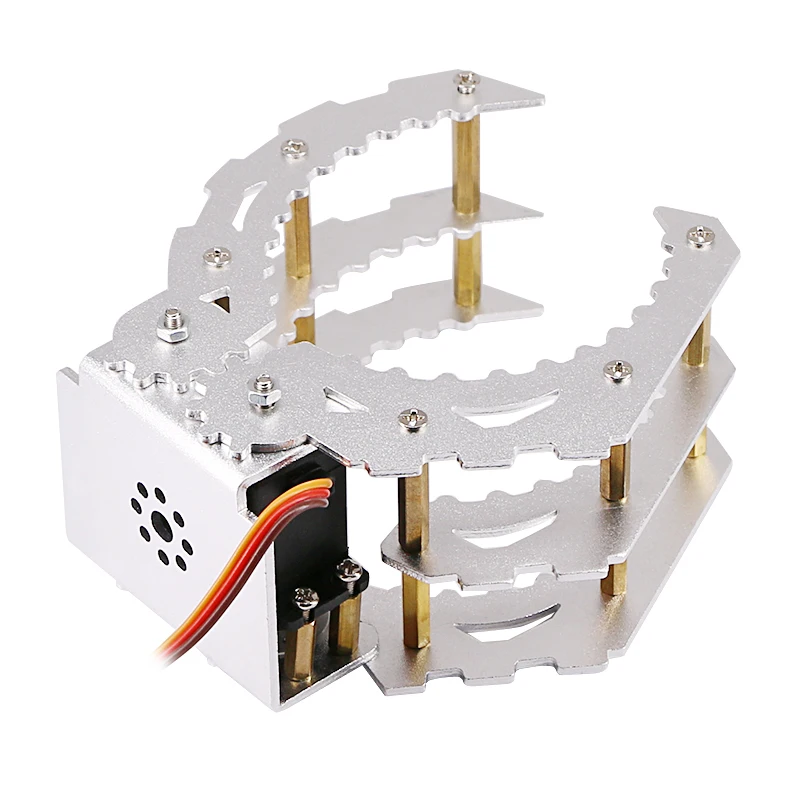170mm wspornik metalowy Manipulator chwytakowy szczypce klamra ramię robota do robota Arduino DIY zestaw z mechanicznym chwytakiem pazur MG996