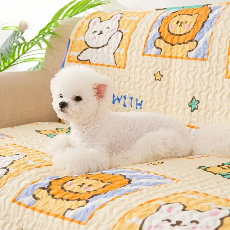 Special Cotton Pet Mat, Dog Sleeping Mat, Small and Medium-sized Dog, Cat, Summer, Non-Slip, Pet Products