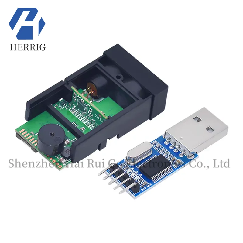

50m Laser Distance Measurement Module Sensor TTL Level to Microcontroller, RS232/485 Serial Port for Secondary Development