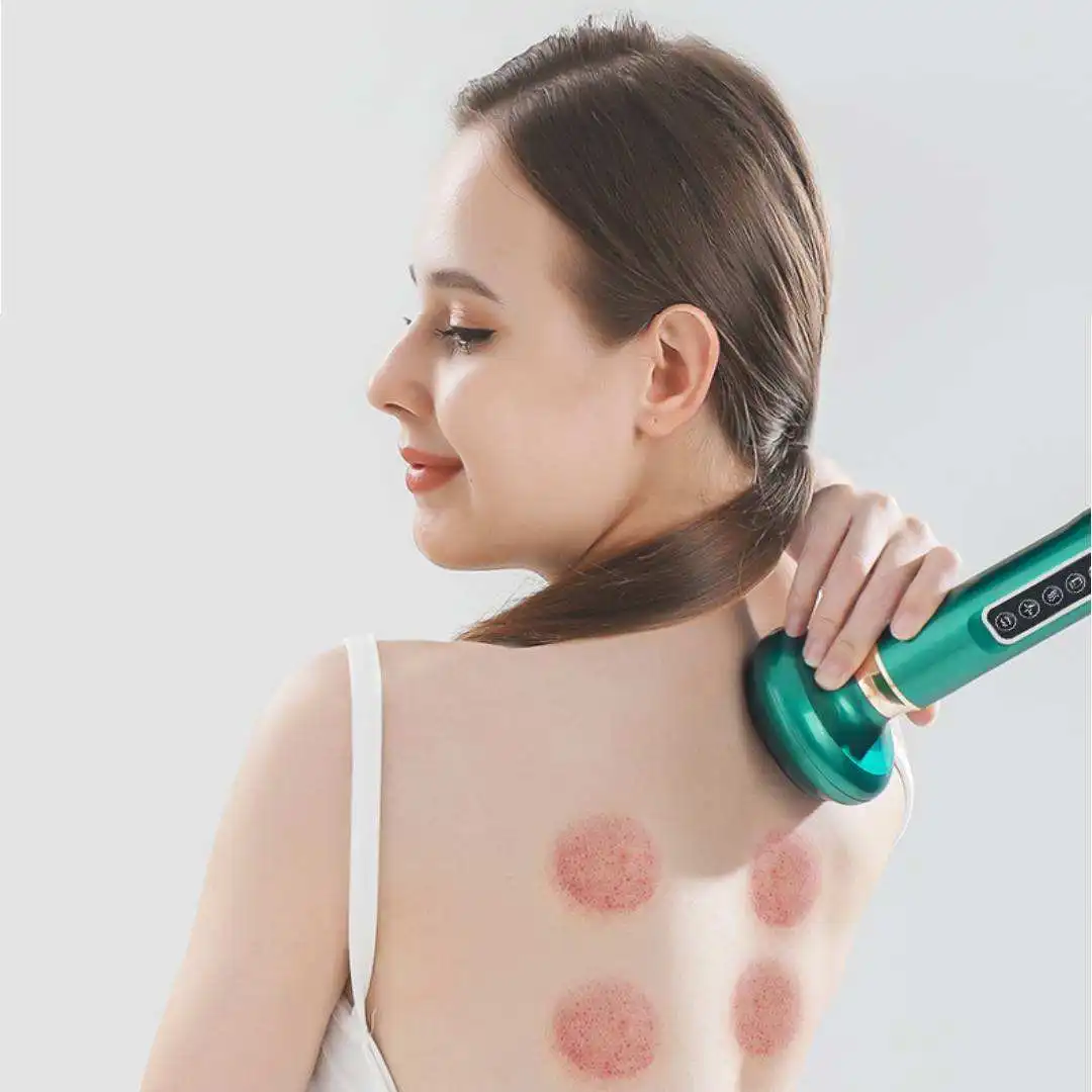 

Guasha Electric Scraping Vacuum Suction Cup Electric Cupping Massager Body Tools