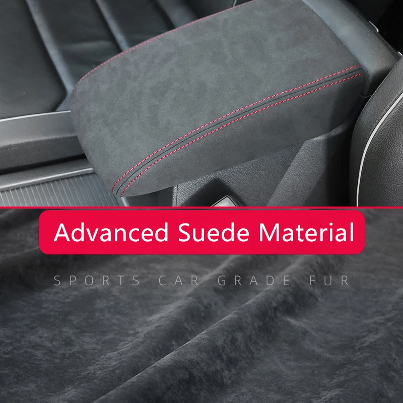 For VW Golf 8 Volkswagen MK8 Accessories 2020 2021 2022 2023 2024 Armrest Box Protective Cover Auto Accessories Interior Pad