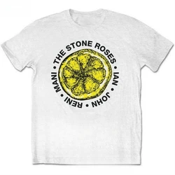 The Stone Roses Lemon Names Fashion Street Wear casual summer comfortable daily men's and women's universal crewneck T-shirt