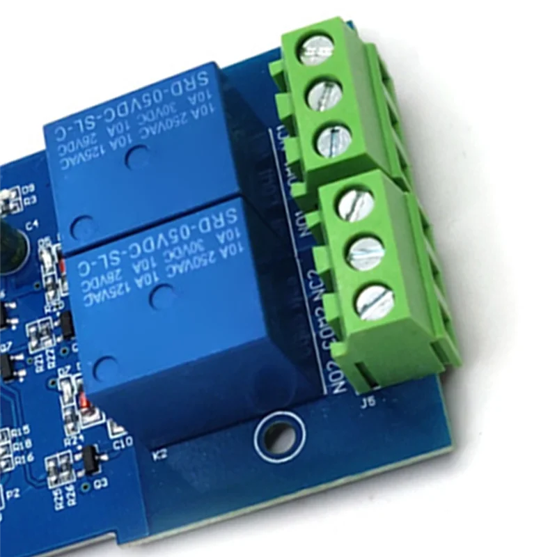 A37T-Modbus RTU Relay Switch Relay Module Switch For 7-24V For RS485/TTL W/ Anti-Reverse Protection