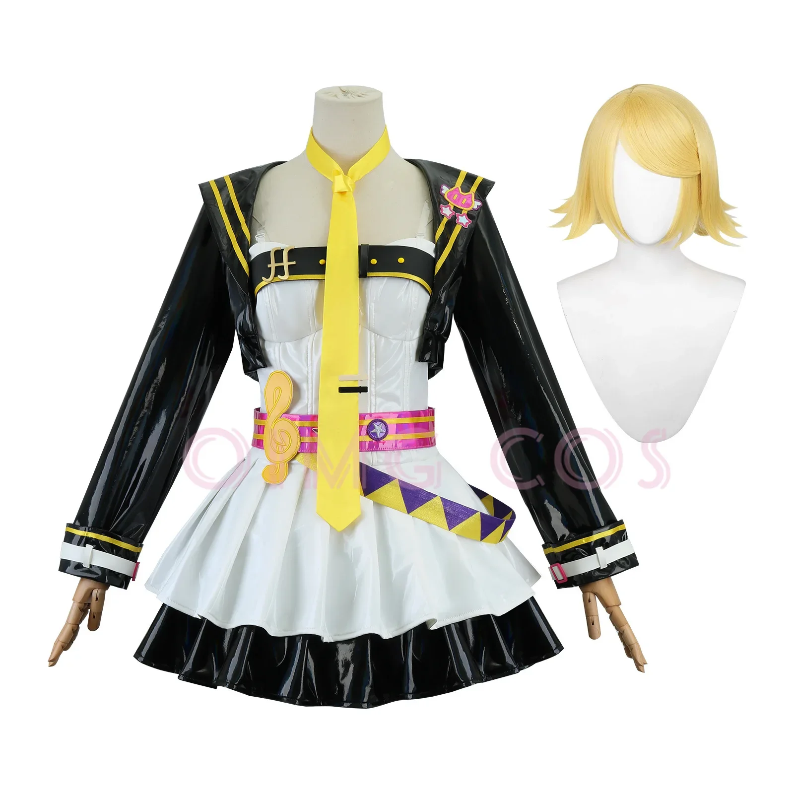 Mikuu Kagamine Rin Kagamine Len Cosplay Project Sekai Costumes Anime Role Playing Holiday Party Women Game