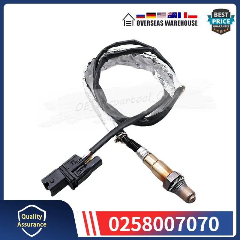 0258007070 Oxygen Sensor Upstream For 2002 2003 Volvo S60 S70 S80 C70 V70 XC70 O2 SENSOR 1PCS 0258007137 0258007187 0258007033